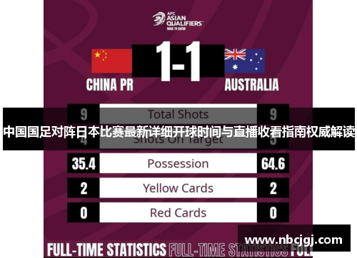 中国国足对阵日本比赛最新详细开球时间与直播收看指南权威解读